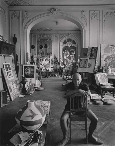 Arnold Newman | Picasso (1956) | MutualArt