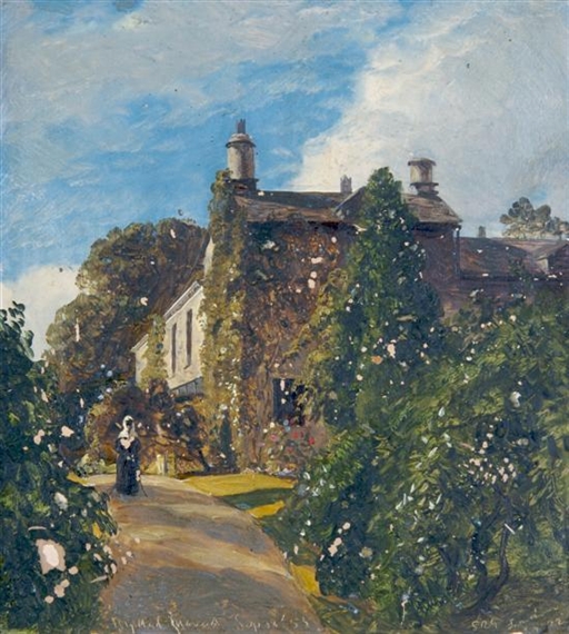 Rydal Mount by Sanford Robinson Gifford