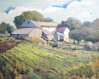Farm Landscape - Tunis Ponsen