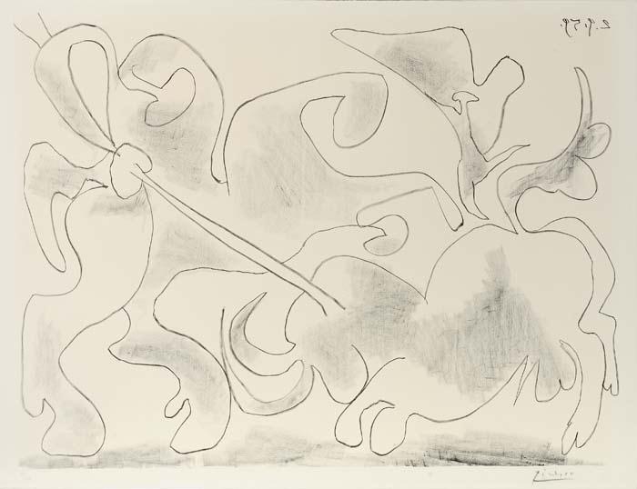 Pablo Picasso | La Pique II (1959) | MutualArt