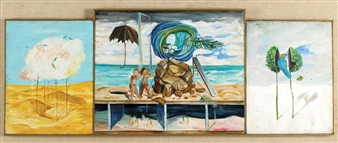 Triptych: Untitled - David Meshulam