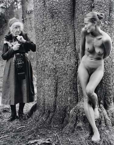 Artwork by Judy Dater, Imogene and Twinka at Yosemite, Made of Silver print