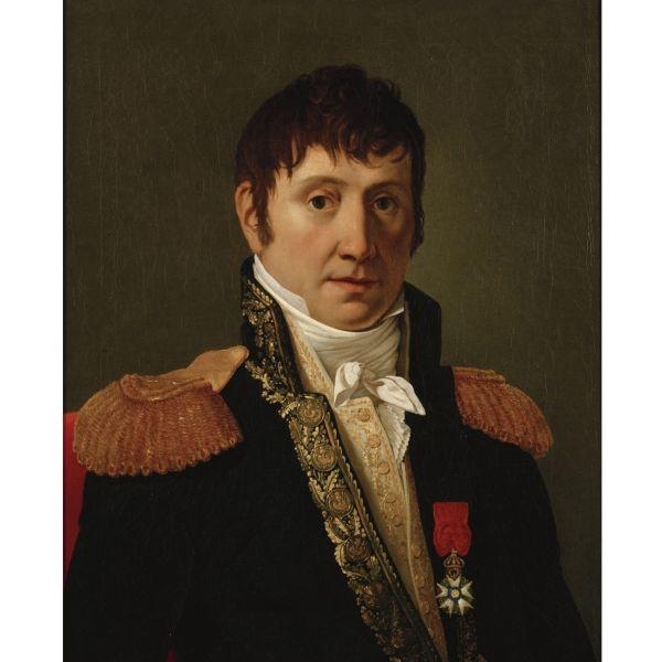 Artwork by Jacques-Louis David, Portrait of a French Officer Wearing the Order of the Legion of Honor, Made of Oil on canvas