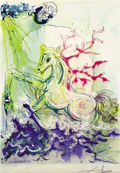Salvador Dalí | Les Chevaux Daliniens | MutualArt