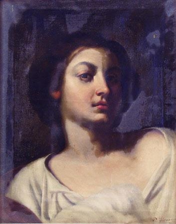 Portrait of a woman by Robert Giovani