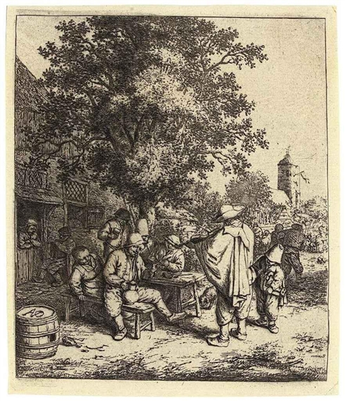 Two works : The Fiddler and the Hurdy-Gurdy Boy ; The Two Gossips