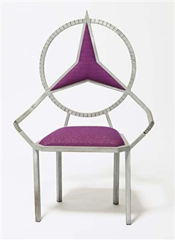 A very rare Paulskirche chair sculpture - Siegfried Michail Syniuga