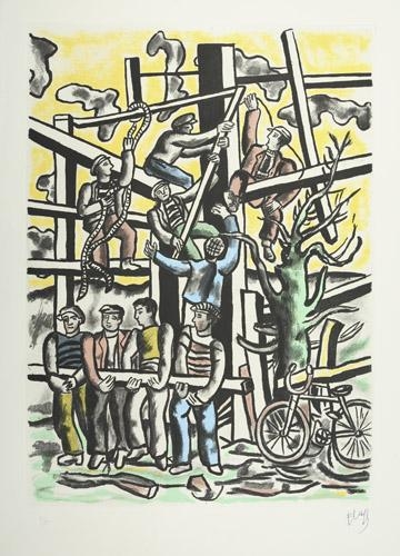 FERNAND LEGER、QUATRE MAINS:LES CONSTRUC FERNAND LEGER、QUATRE MAINS:LES CONSTRUC Fernand Léger
