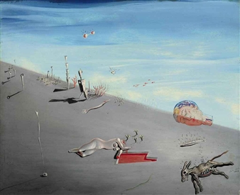 Etude pour 'Le miel est plus doux que le sang' - Salvador Dalí