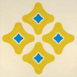 Asmidiske by Paul Feeley, 1964