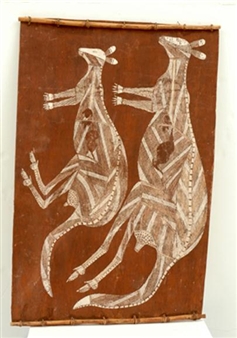 Karndayh - Two Female Kangaroos - Sam Manguddja Garnarradj