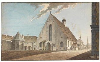 Das ehemalige Franziskanerkloster in München - Giovanni Maria Quaglio
