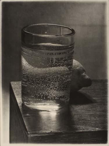 Still life (glass and lemon) by Josef Sudek, Early 1960s