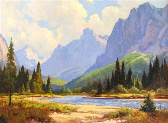 SUMMER IN THE ROCKIES by Roland Gissing, 1949