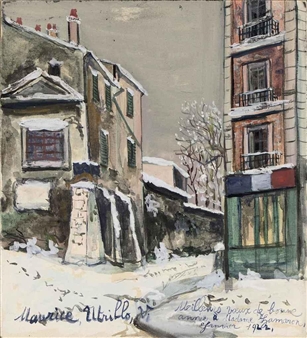 Utrillo Maurice | TERRITOIRE DE SANNOIS (SEINE ET OISE) (1924
