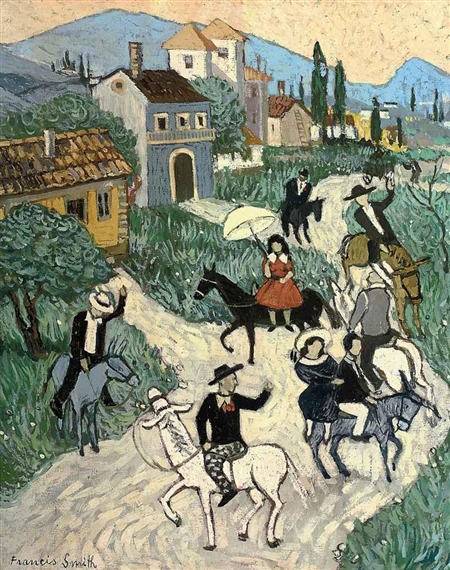 Vue de village by Francis Smith