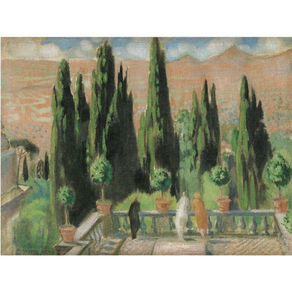 VILLA D'ESTE by Maurice Denis, 1928