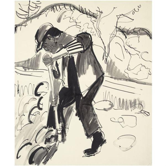 GRABENDER BAUER (DIGGING PEASANT)