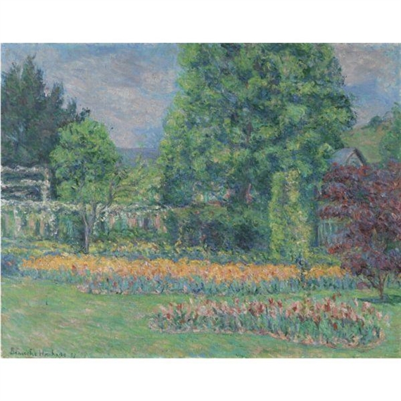 LE JARDIN À GIVERNY by Blanche Hoschedé Monet, 1927