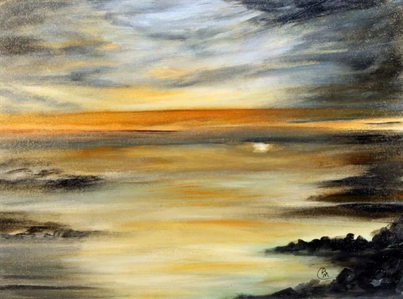 Sunset by Ann Mueller