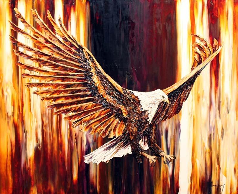 Margaret Jean Jury Bald Eagle Landing MutualArt