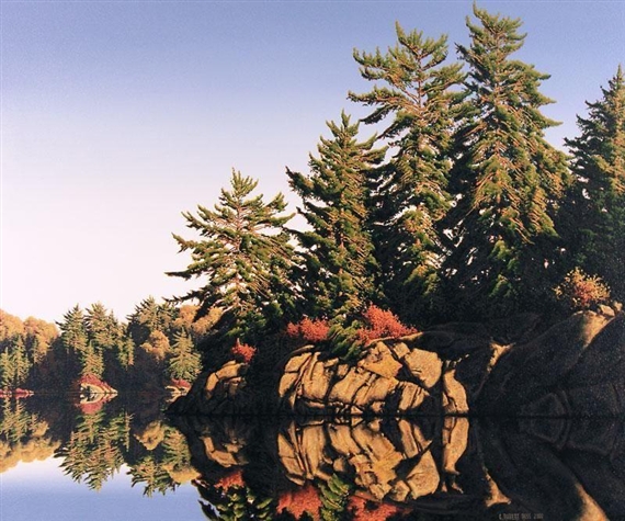 FREELAND LAKE by Robert Ross, 2000