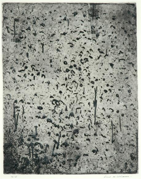 Forest of Gum Trees (State IV) by Fred Williams, 1965-1966