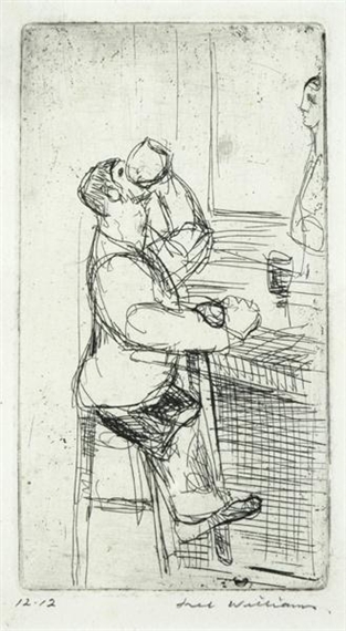 One Pint by Fred Williams