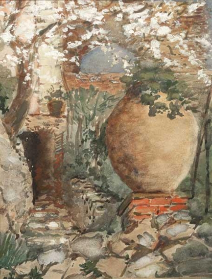 Lady Kate Dobbin | 'The Rock Garden Carrighrohane' | MutualArt