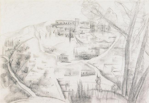 Sionah Tagger | Landscape (1962) | MutualArt