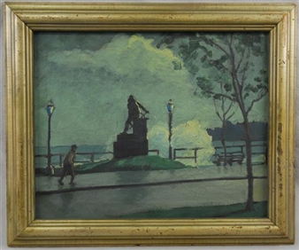 GREY DAY, GLOUCESTER - W. Paul Holland