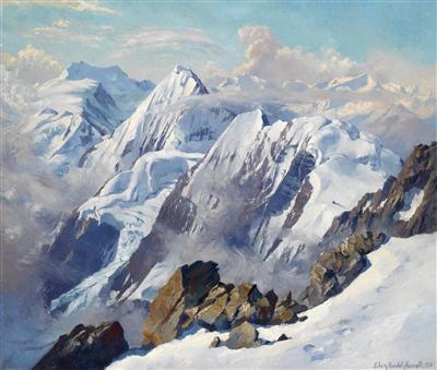 Eduard von Handel-Mazzetti | Ötztal Alps (1935) | MutualArt