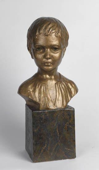 Untitled (Portrait of a Young Boy) by Meta Warrick Fuller, circa 1930