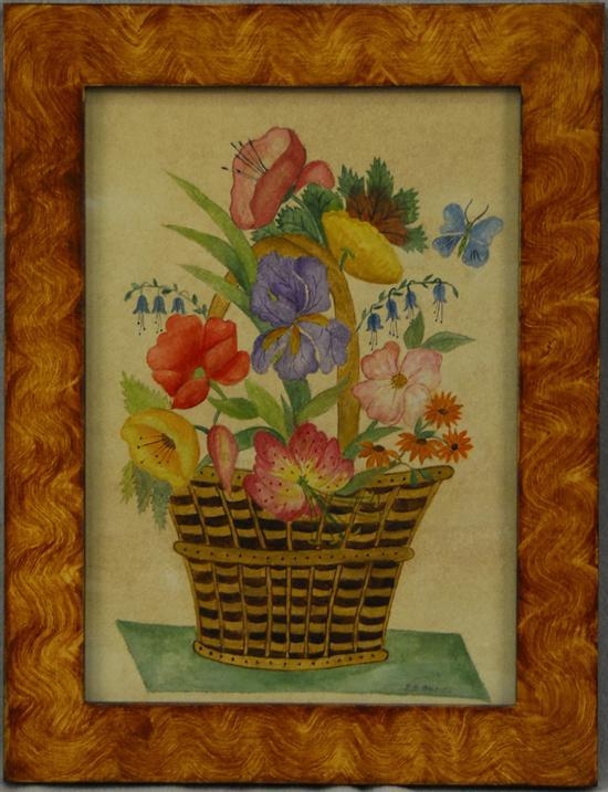 Artwork by Evelyn S. Dubiel, FLORAL STILL LIFE, Made of watercolor