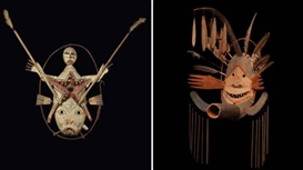Two aboriginal masks could fetch millions at art fair 