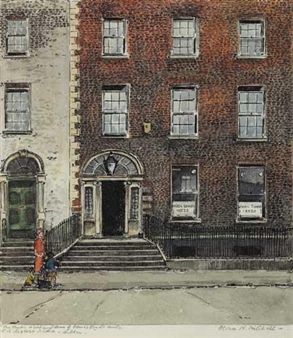THE MUSIC ACADEMY, HOME OF JAMES JOYCE'S AUNTS, NO. 15 USHERS ISLAND, DUBLIN - Flora H. Mitchell