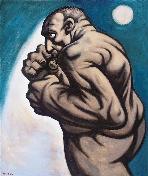 Peter Howson Obe | The boxer | MutualArt