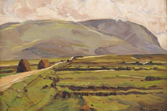 DONEGAL LANDSCAPE by Theodore James Gracey, Circa 1939