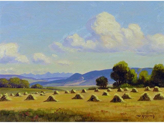 BLUE HILLS by Roland Gissing, 1961