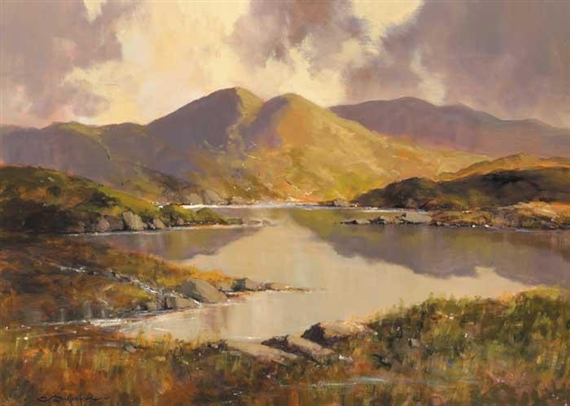 LOUGH NA FOOEY, COUNTY MAYO by George Gillespie