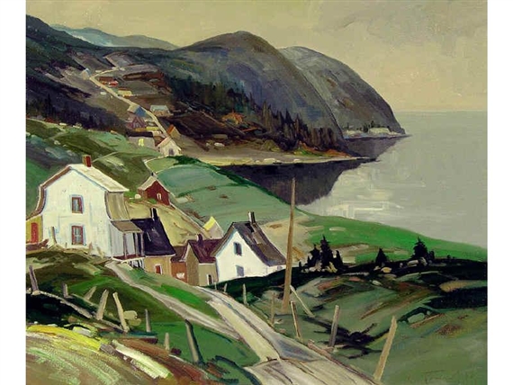 PORT AU PERSIL (CHARLEVOIX) by Louis Tremblay, 2001
