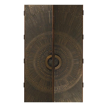 Pair of Heroic Sunburst doors - Billy Joe McCarroll