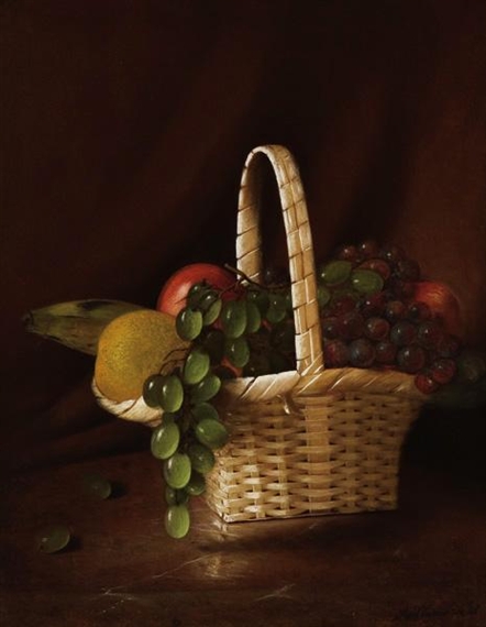 Fruit in a Basket by Arnoud Wydeveld