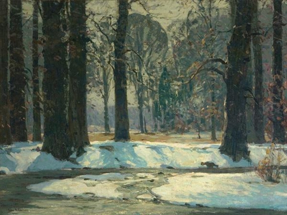 ''Morning on the Stream'' by John Fabian Carlson