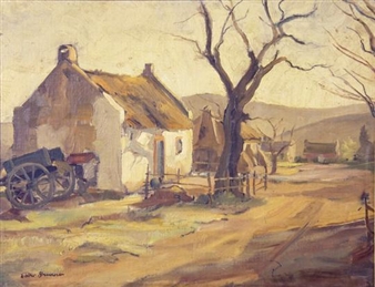 A WINTER SCENE - Walter Brummer