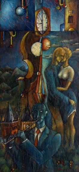 BLUE DANCE by Jiri Kramara