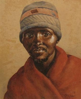AN AFRICAN MAN - Constance Helen Greaves
