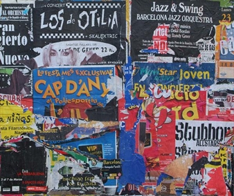 Jacques Villeglé: Trajectoire Urbaine  - Alexia Goethe Gallery