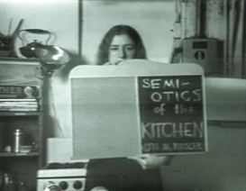 Gastro-Vision: Martha Rosler’s Kitchen Mise-en-Scène