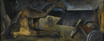 UNTITLED (FALLING FIGURE) - Miguel Angel Peña